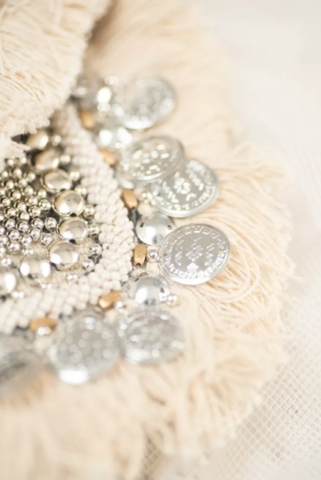 Clutch Cartera Bordada Adelle - Imagen 3