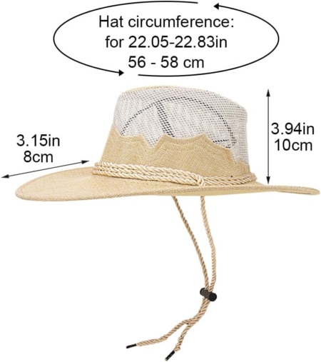 Sombrero estilo cowboy Pespunteado Red - Imagen 5