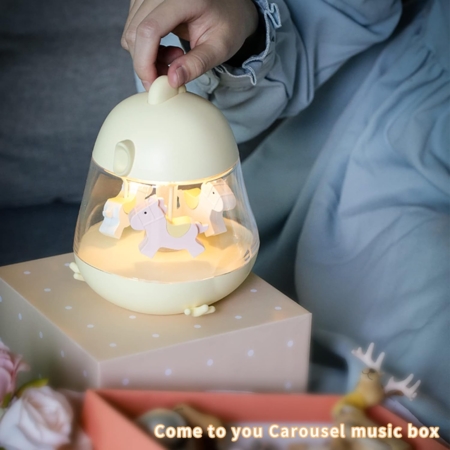 Lampara Velador Musical Infantil Calesita - Imagen 21