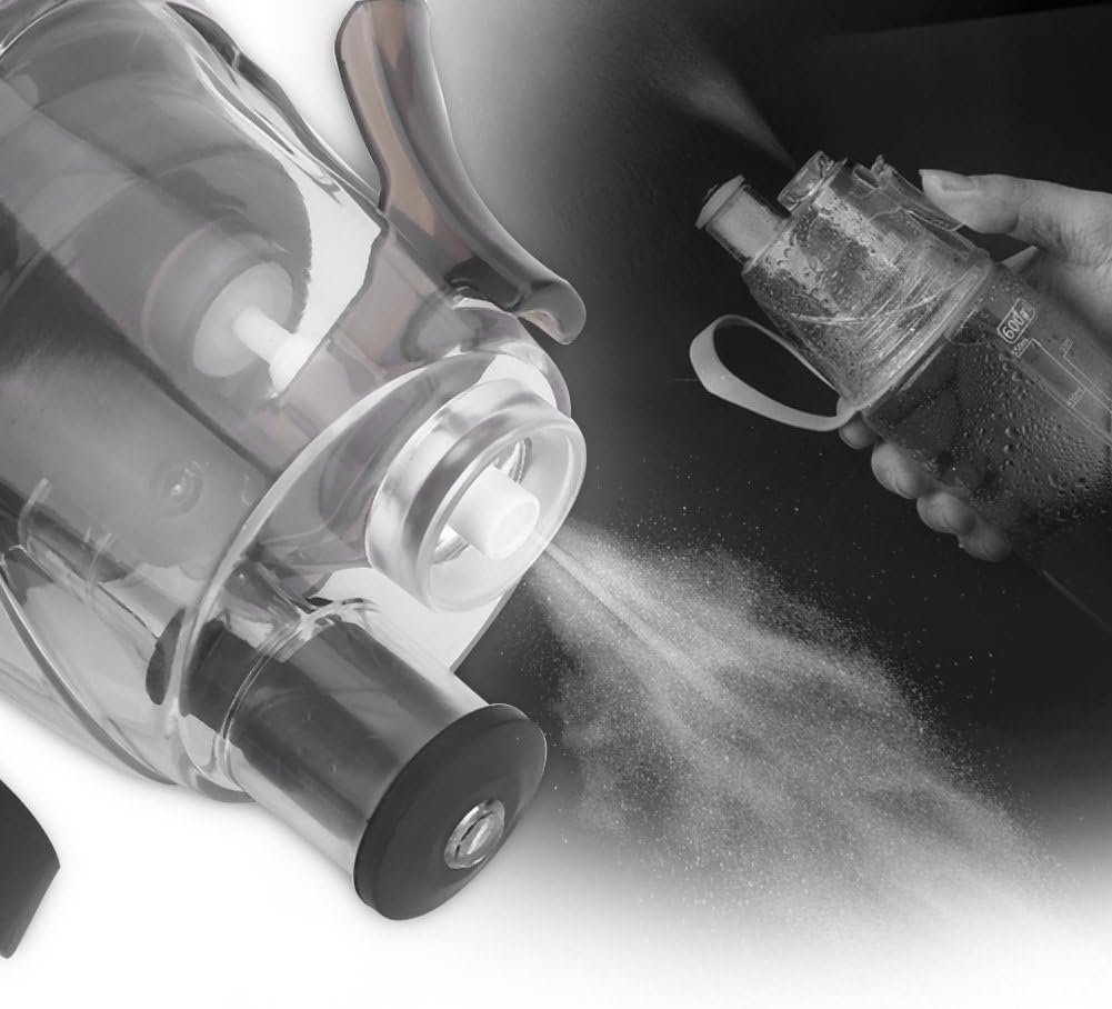 💧 Botella 2 en 1 · Hidratación & Bruma · 600 ml - Imagen 17