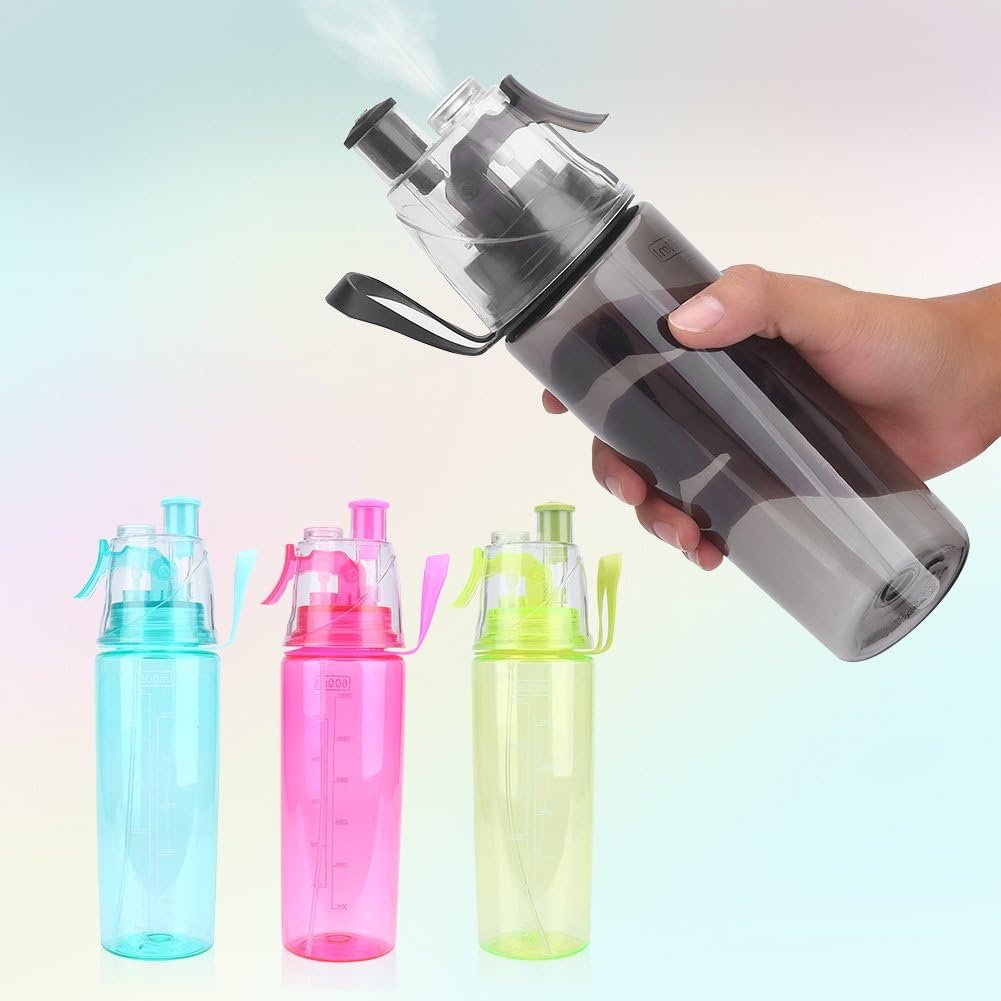 💧 Botella 2 en 1 · Hidratación & Bruma · 600 ml - Imagen 19