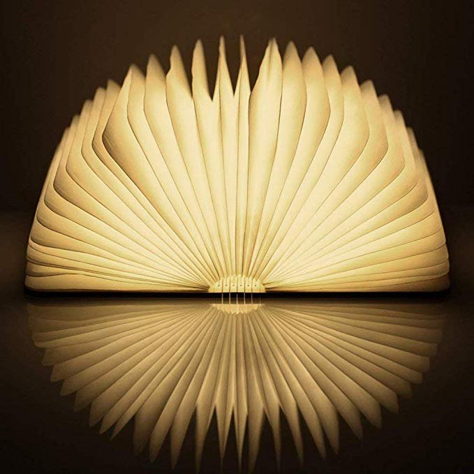 📖 Lámpara LED Libro de Luz · Rosa Suave - Imagen 4