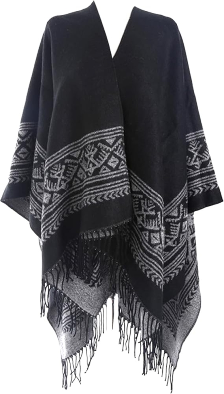 Ruana Poncho Manta Paulina - Imagen 7