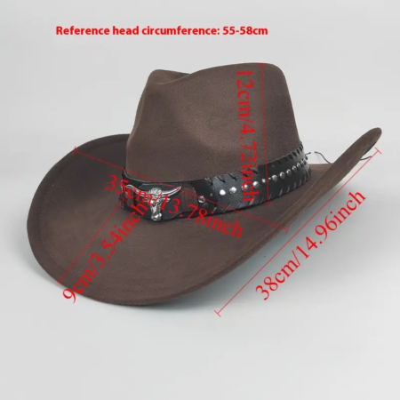 Sombrero Estilo Cowboy Texas - Imagen 5