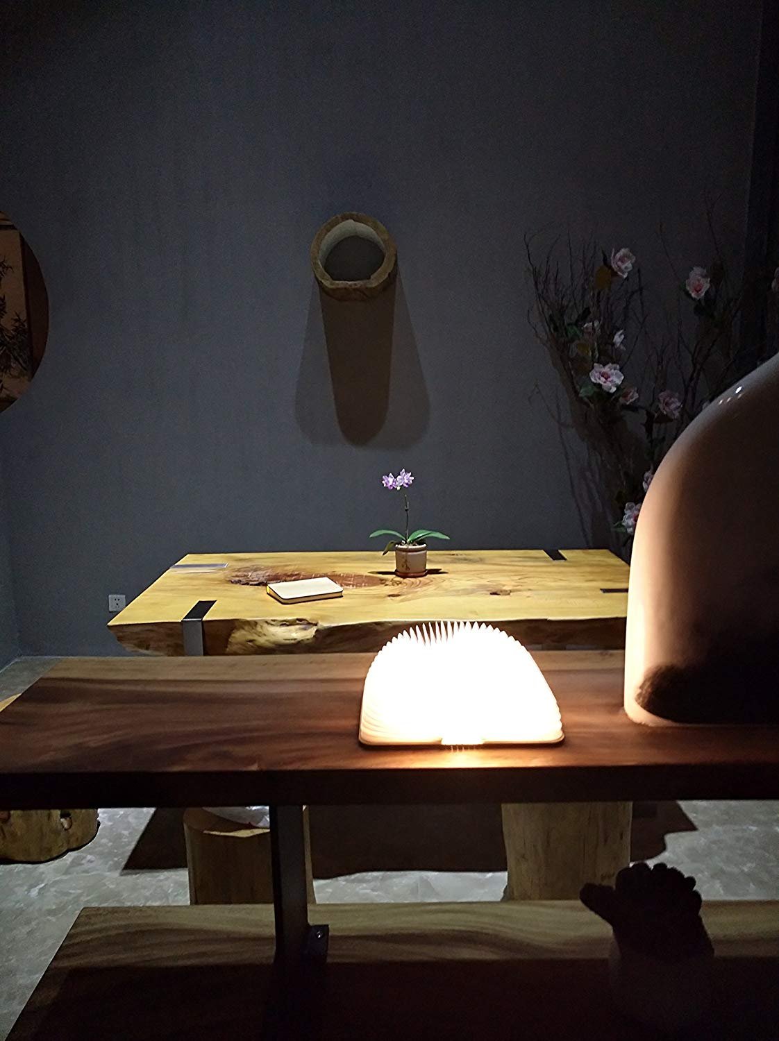 📖 Lámpara LED Libro de Luz · Rosa Suave - Imagen 9