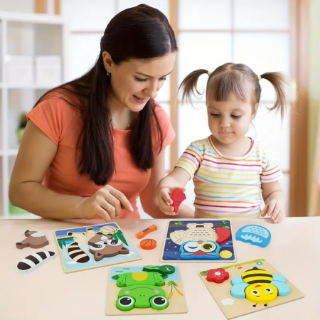 Rompecabezas de madera Primera infancia - Imagen 9