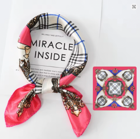 Pañuelo Tartan Chic 50cm - Imagen 2