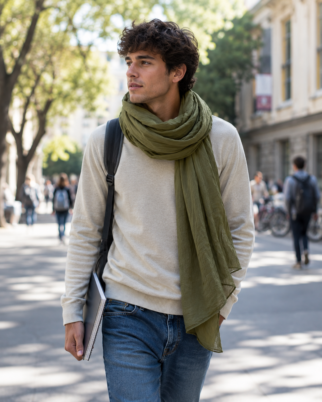 🧣 Pashmina Neta Unisex · 50 × 180 cm - Imagen 14