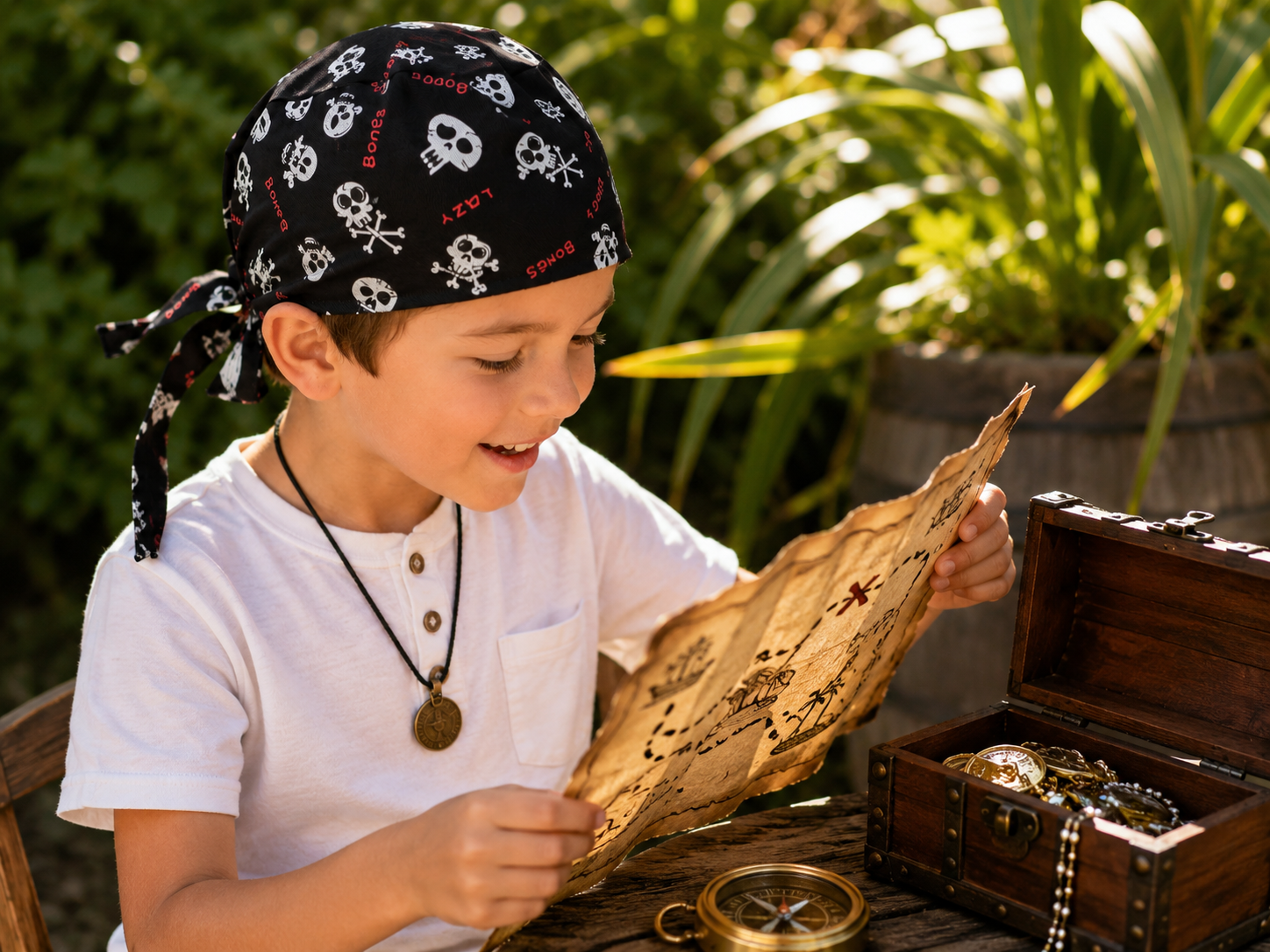 Bandana Infantil Skull "Pequeños Aventureros" - Imagen 5