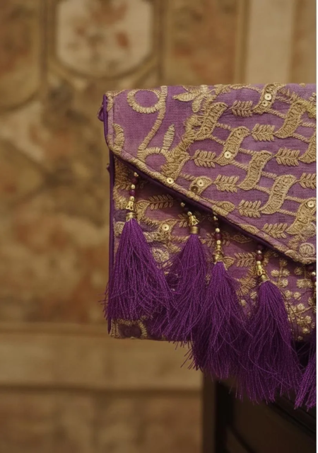 Clutch Cartera Bordado Jeremias - Imagen 3