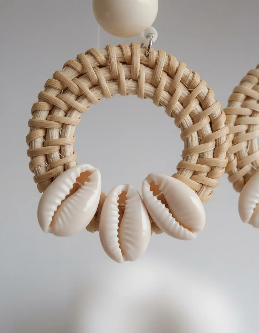 Aros de Rafia Natural, Madera y Metal – Miscellaneous by CAFF - Imagen 17