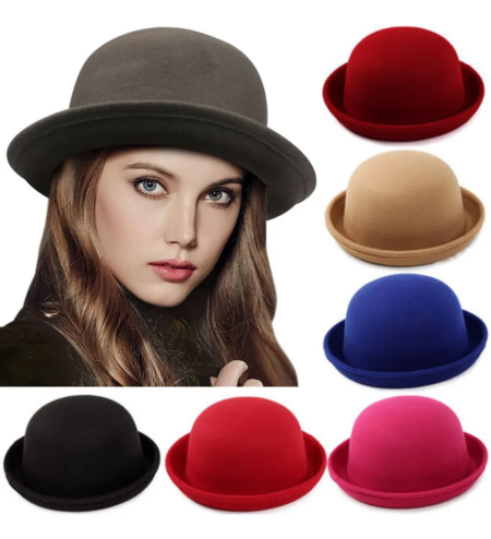 Sombrero Bombin En Fieltro Paula Miscellaneous By Caff - Imagen 6