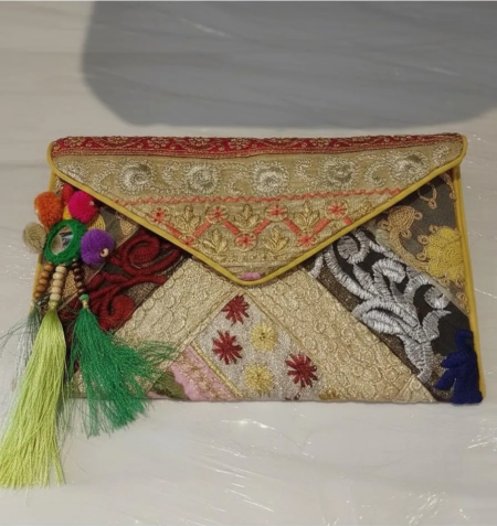 Clutch Cartera Bordada Orion - Imagen 4
