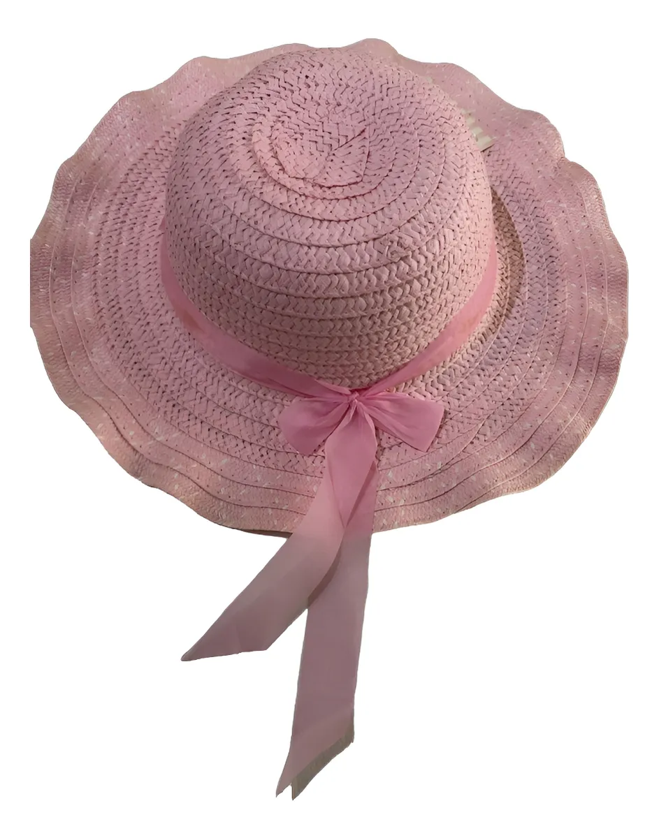 🌸👒 Capelina Infantil “Rosa de Algodón” – Miscellaneous by CAFF 👒🌸 - Imagen 4