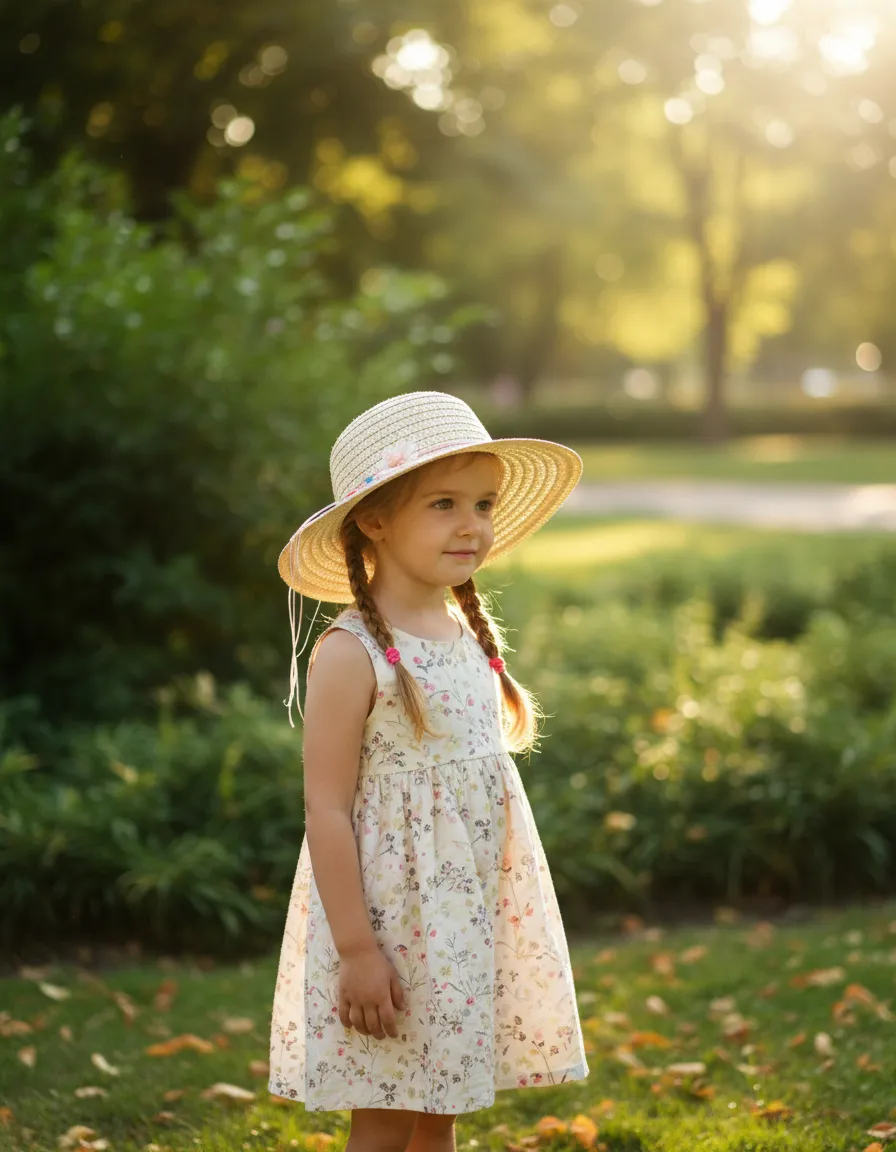 🤎👒 Capelina Infantil “Sueño Natural” – Miscellaneous by CAFF 👒🤎 - Imagen 2