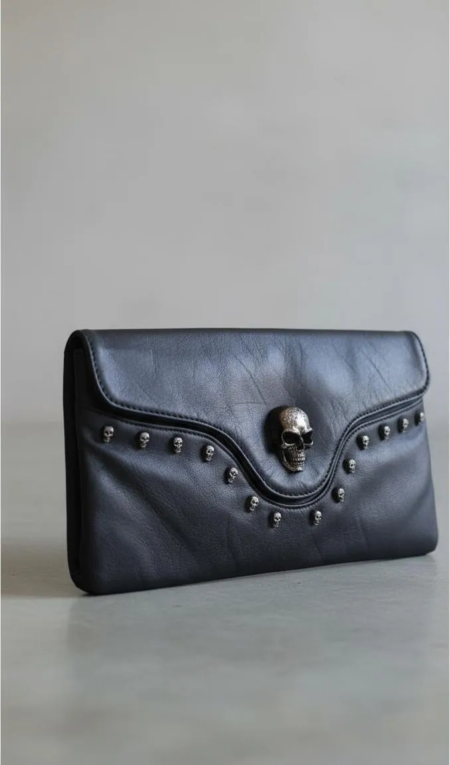 Cartera Clutch Skull Vai