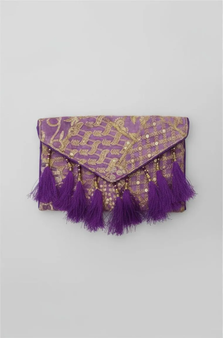 Clutch Cartera Bordado Jeremias - Imagen 5