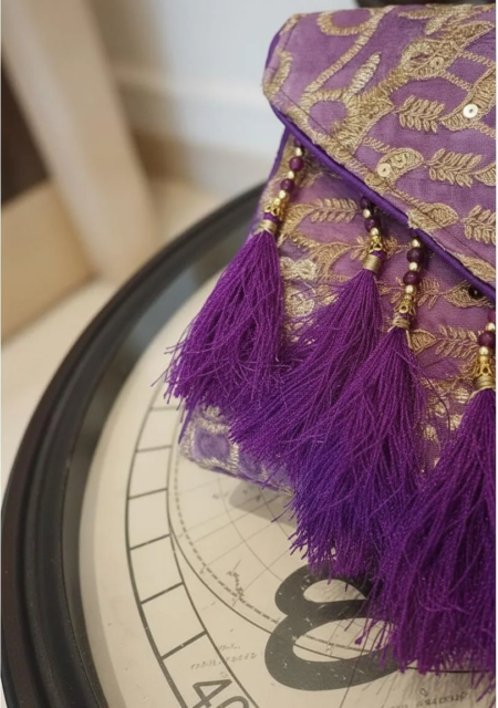 Clutch Cartera Bordado Jeremias - Imagen 6