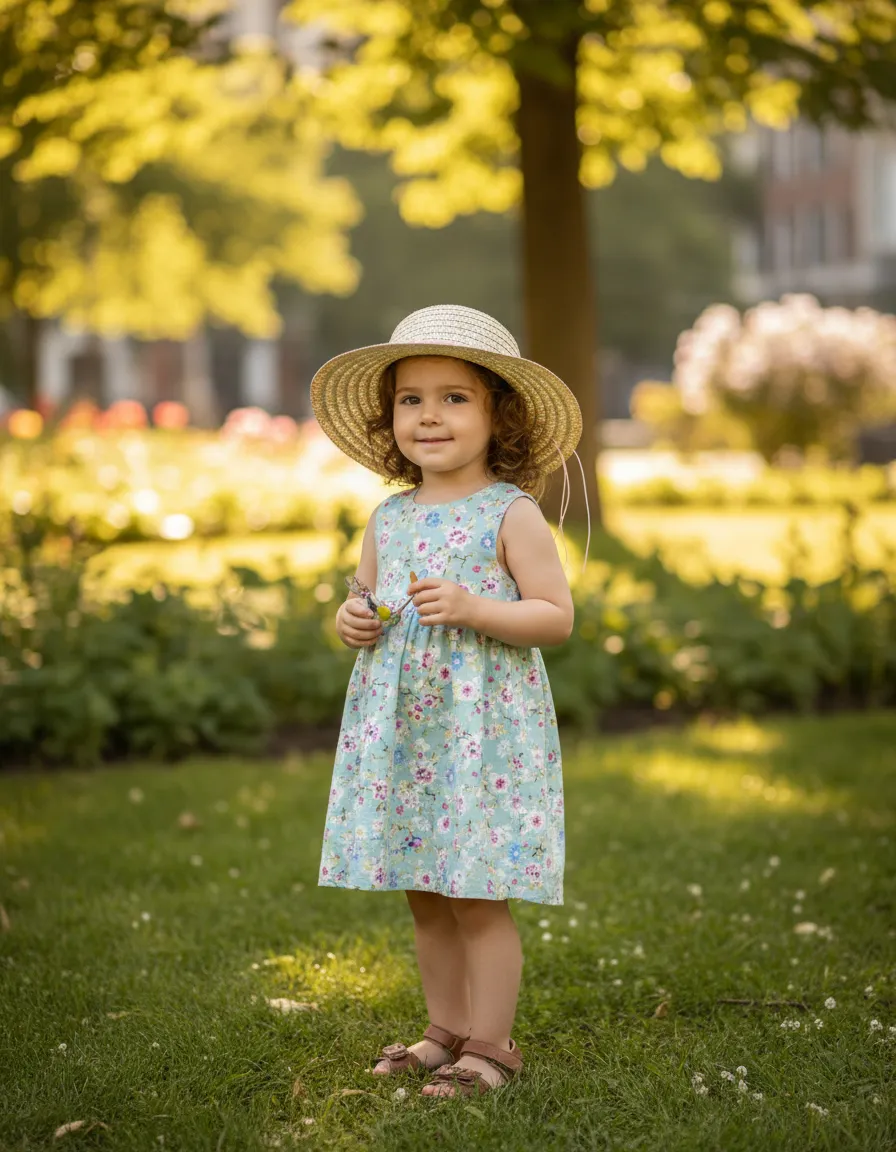 🤎👒 Capelina Infantil “Sueño Natural” – Miscellaneous by CAFF 👒🤎 - Imagen 4