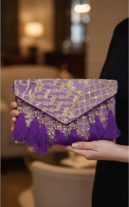Clutch Cartera Bordado Jeremias - Imagen 4