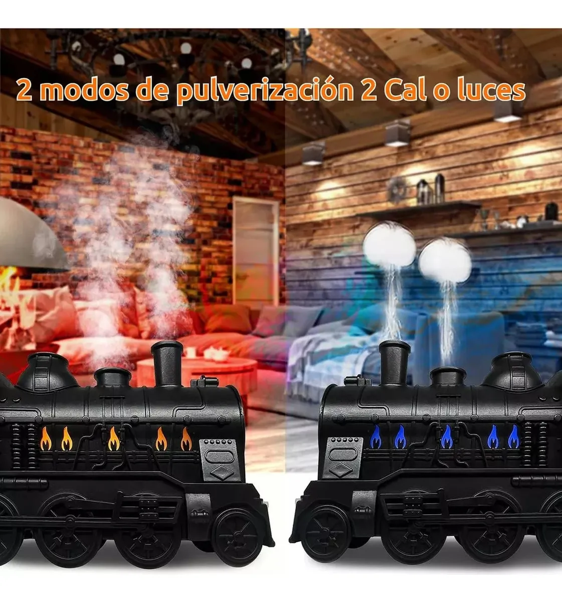 Difusor Humidificador de Aceite esencial de Aromas Locomotora Potter - Imagen 2