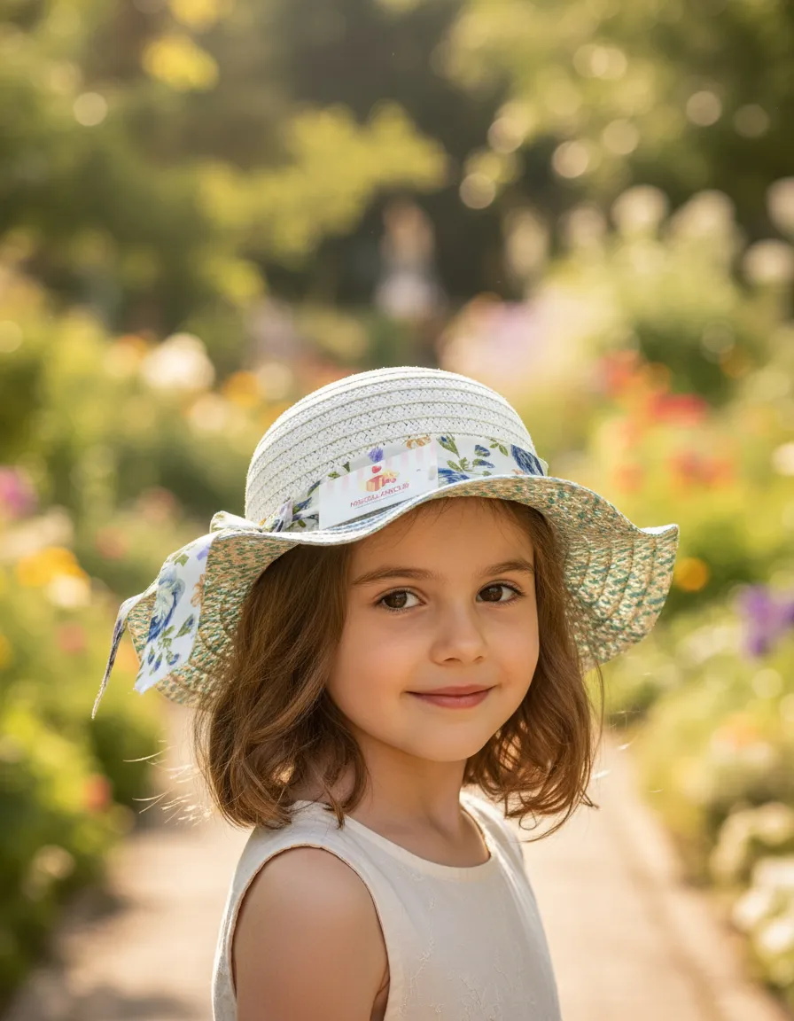 🌼👒 Capelina Infantil “Jardín Encantado” – Miscellaneous by CAFF 👒🌼