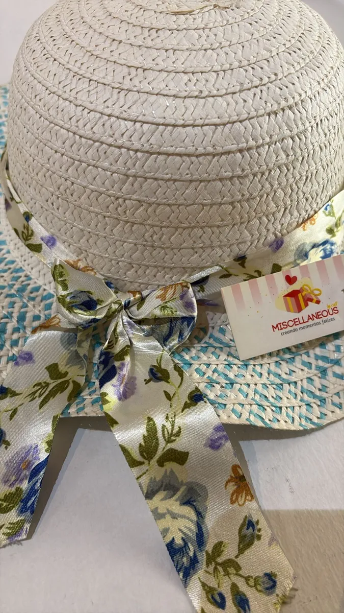 🌼👒 Capelina Infantil “Jardín Encantado” – Miscellaneous by CAFF 👒🌼 - Imagen 5