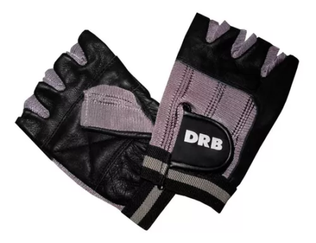 Guantes deportivos fitness DRB cuero - Imagen 6