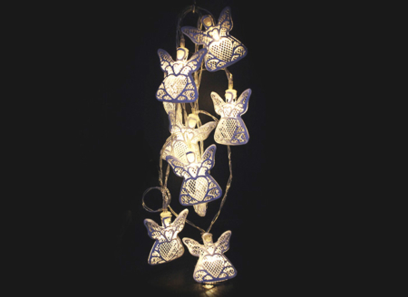 Guirnalda Angelitos metal luz led - Imagen 4