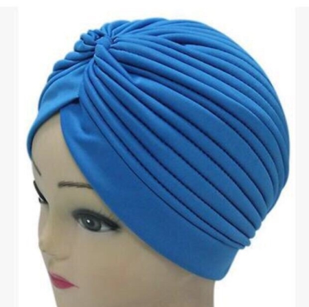 Turbante Gorro Basico Sabrina Turquesa