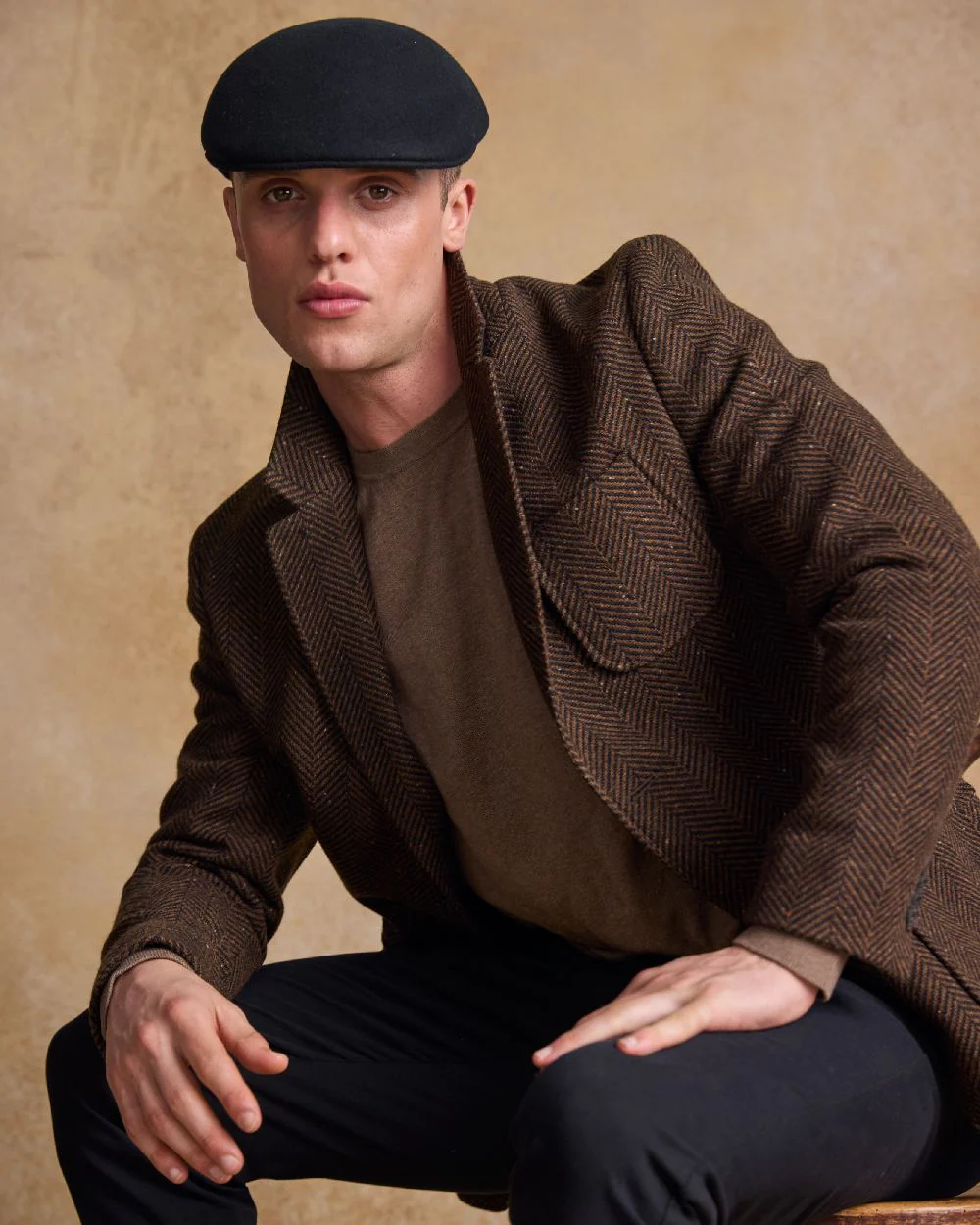 Boinas Estilo Jockey London Paño Brico - Imagen 30