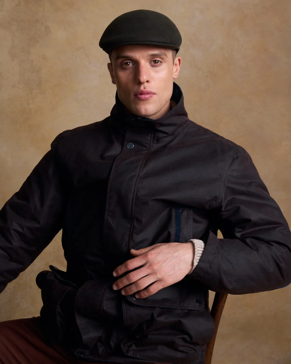 Boinas Estilo Jockey London Paño Brico - Imagen 42