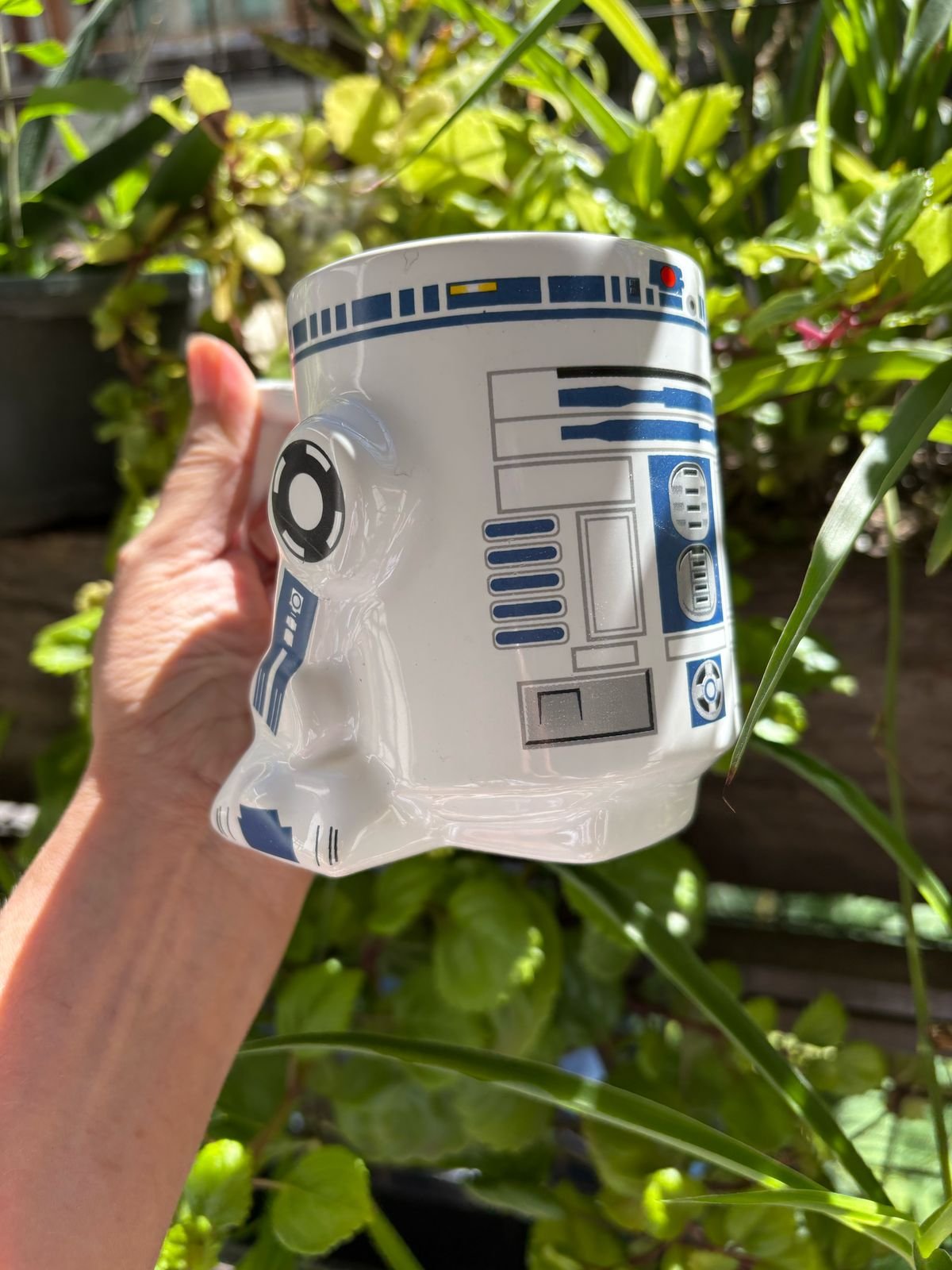 Taza Jarro Mug 3D Cerámica R2d2 Star Wars Arturito Café Robot - Imagen 5