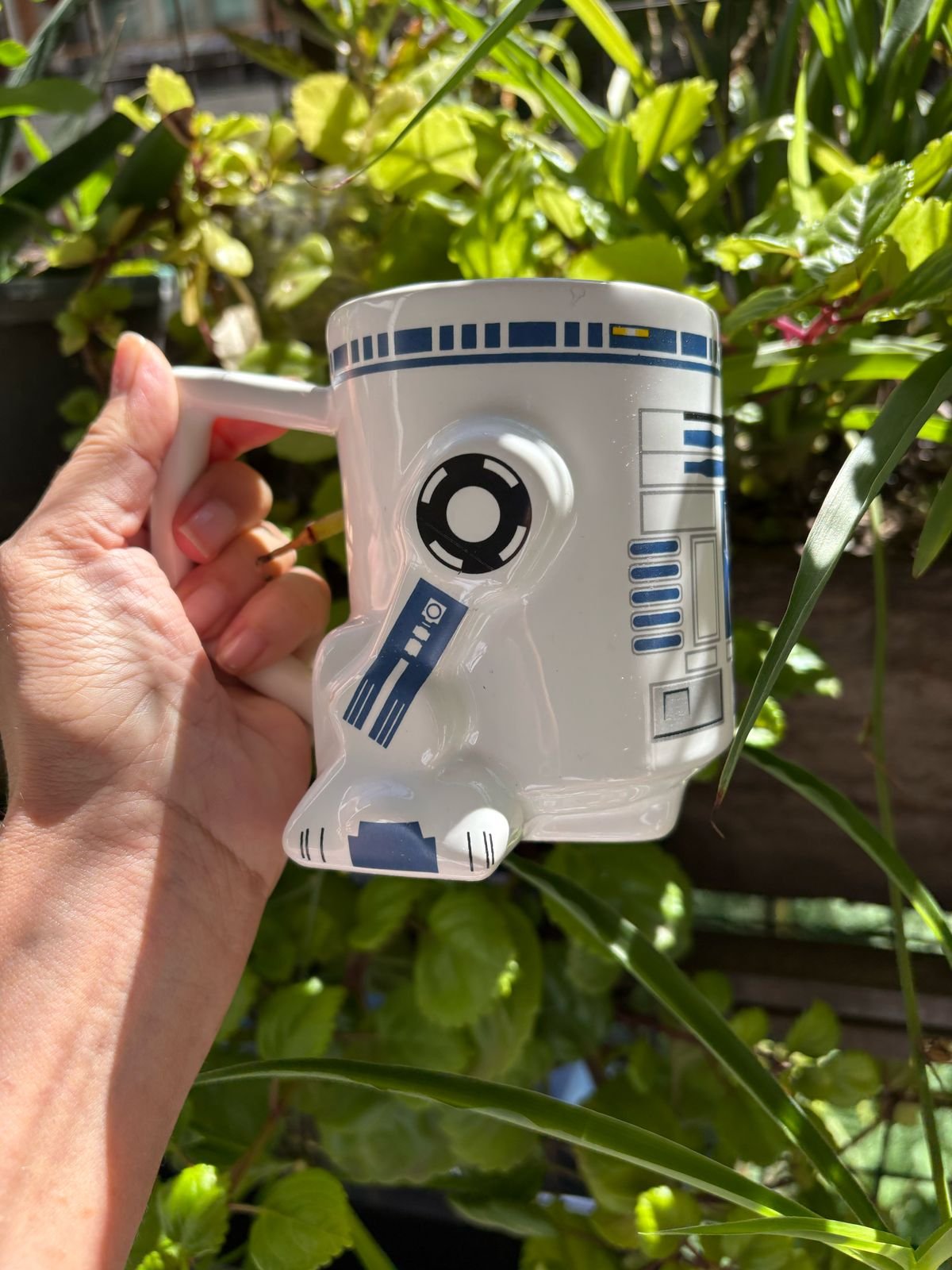Taza Jarro Mug 3D Cerámica R2d2 Star Wars Arturito Café Robot - Imagen 4