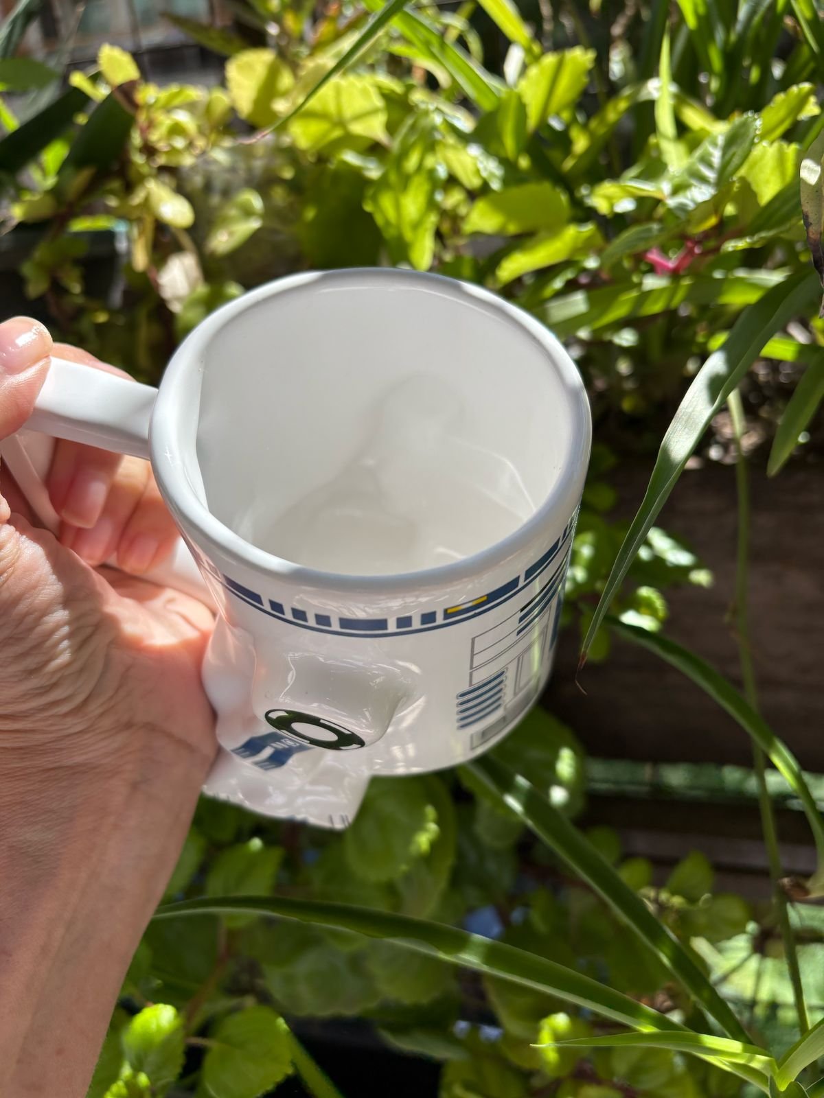 Taza Jarro Mug 3D Cerámica R2d2 Star Wars Arturito Café Robot - Imagen 3