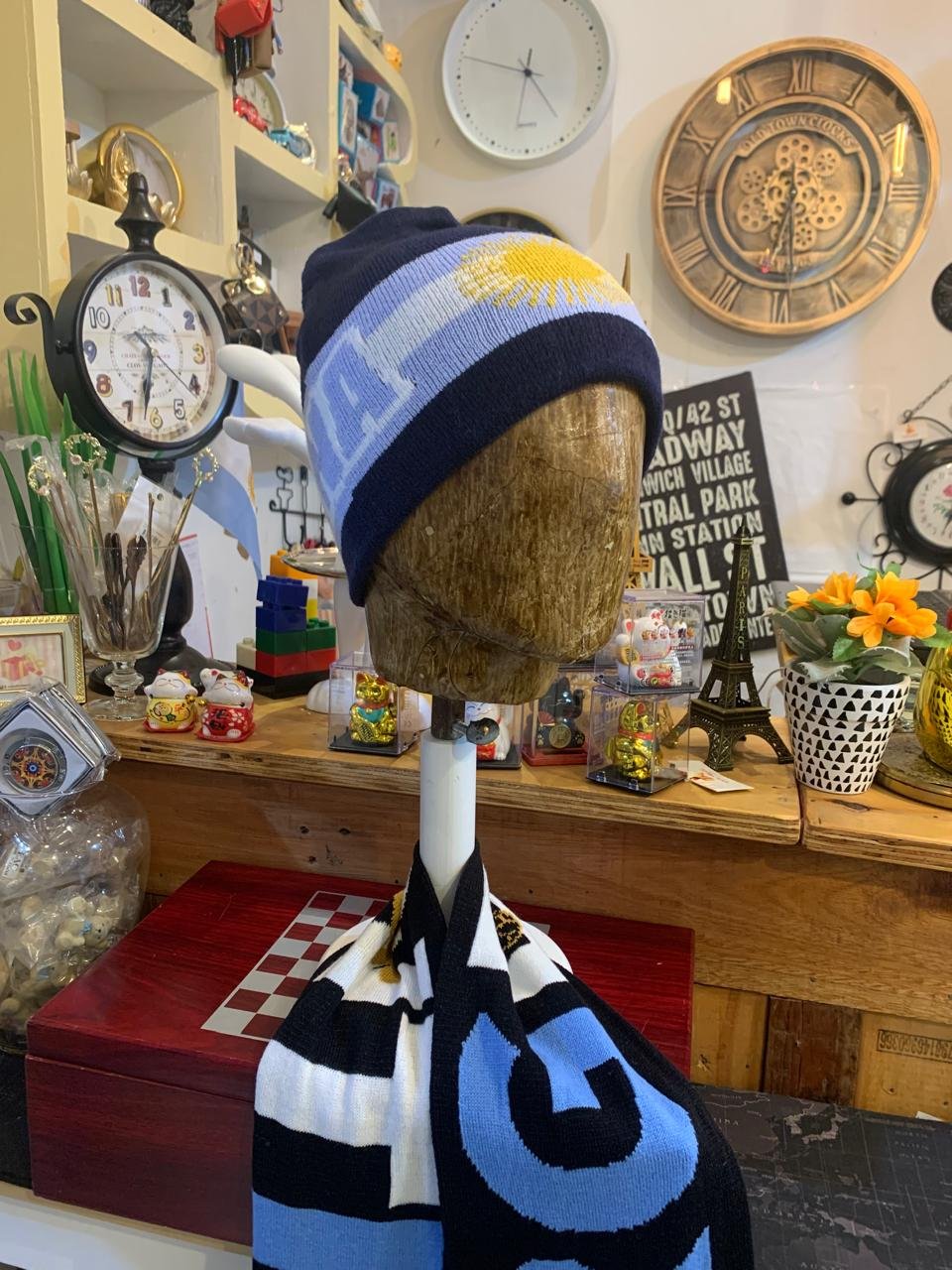 💙🤍🇦🇷 Bufanda Reversible Doble Lana Argentina - Imagen 5
