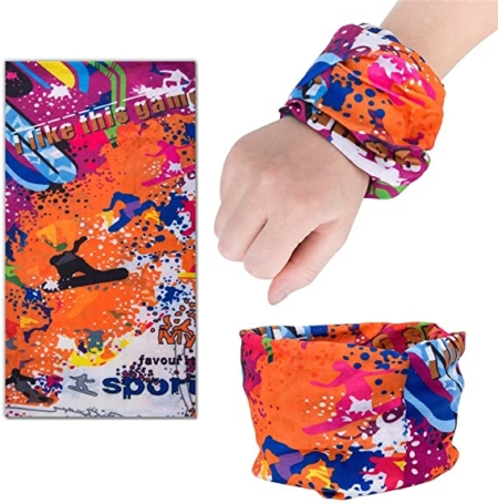Cuello Bandana Vincha bufanda gorro Headwear Multiuso Buff - Imagen 5