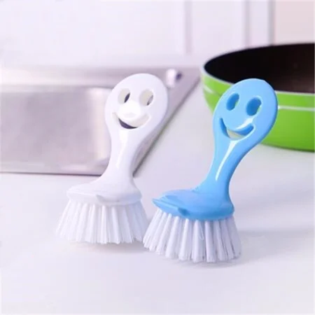 Cepillo Para Limpiar Cocina Baño Smile Con Cara Lava Platos