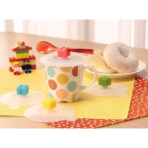Cubre Taza De Silicona Color, Util, Y Divertido