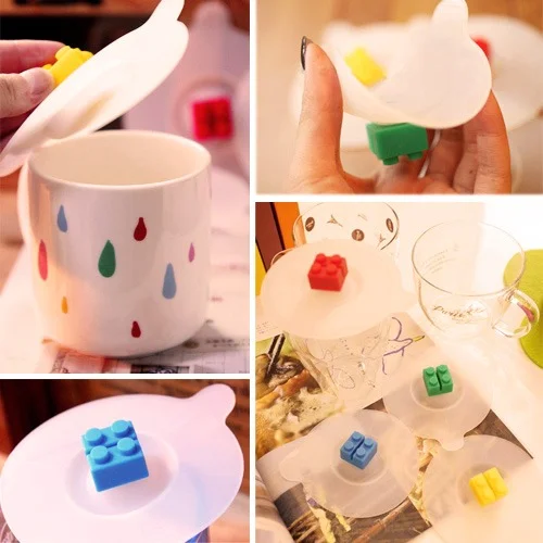Cubre Taza De Silicona Color, Util, Y Divertido - Imagen 3
