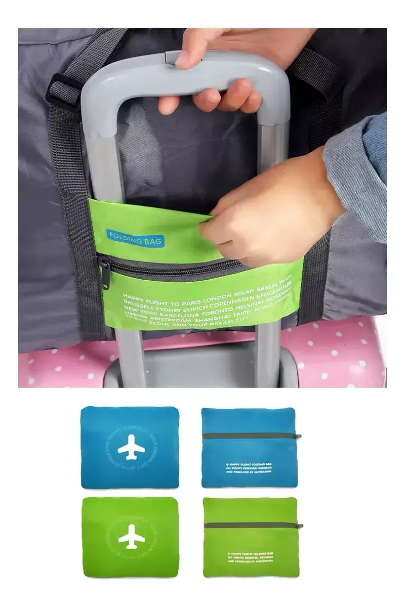 Bolso Plegable de Viaje con bolsillo - Imagen 4