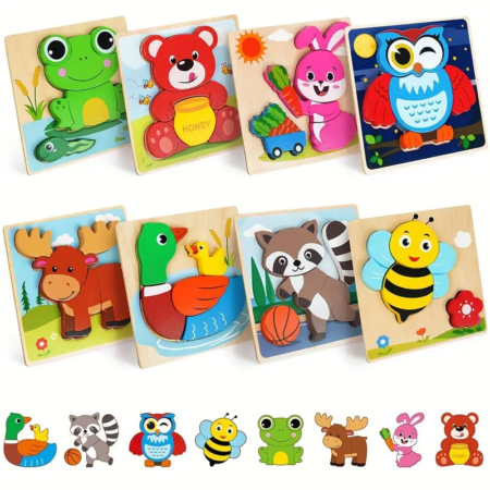 Rompecabezas de madera Primera infancia - Imagen 12