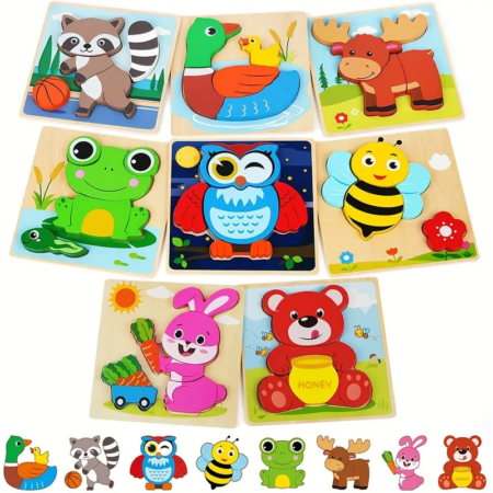 Rompecabezas de madera Primera infancia - Imagen 13