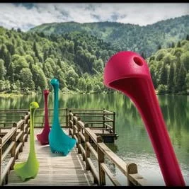 Mamá Nessie Cucharon Magenta