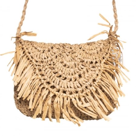Bolso Cartera Bandolera Rafia Pili - Imagen 9