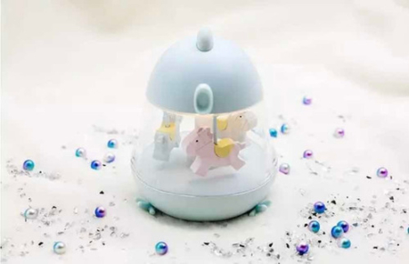 Lampara Velador Musical Infantil Calesita - Imagen 8