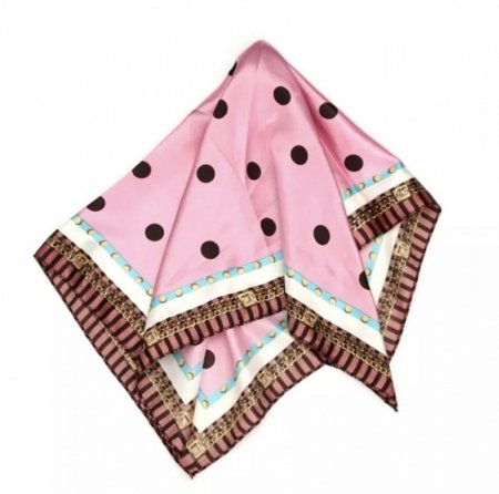 Pañuelo de seda Daisy 50cm
