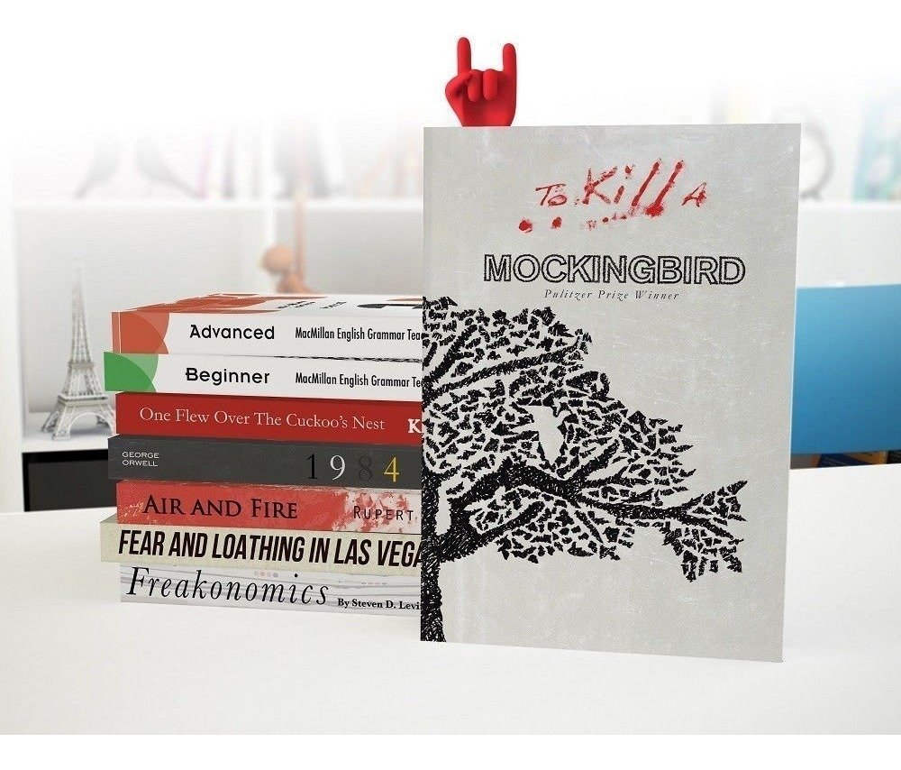 Marcador Señalador de libros Rock Manito - Imagen 4