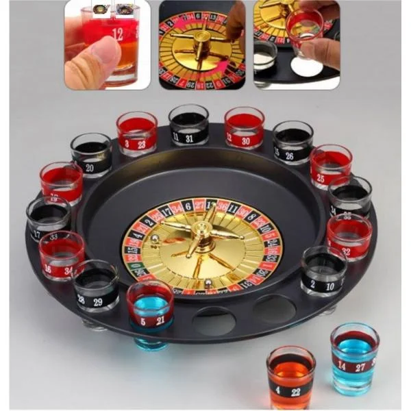 Juego de Ruleta y shots 16 vasos - Imagen 4