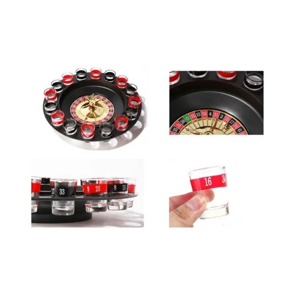 Juego de Ruleta y shots 16 vasos - Imagen 5
